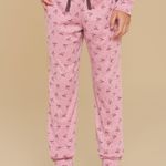 Pijama Feminino Infantil Manga longa e Calça Lacinho