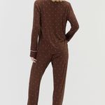 Pijama Feminino Manga longa e Calça Doce Cacau