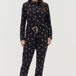 Pijama Feminino Manga longa e Calça Astros da Lua