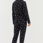 Pijama Feminino Manga longa e Calça Astros da Lua