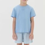 Pijama Masculino Infantil Manga curta Together Moments