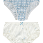 Kit Com Duas Calcinhas Infantil Together Moments