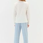 Pijama Feminino Infantil Manga longa e Calça Together Moments