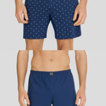 Kit 2 Bermudas Samba Canção Clean Marinho