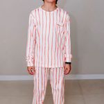 Pijama Masculino Infantil Manga longa e Calça Coração de Mãe - Thanandra Torres