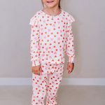 Pijama Feminino Infantil Manga longa e Calça Coração de Mãe - Thanandra Torres