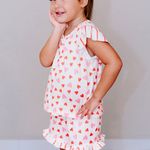 Short Doll Infantil Manga curta Coração de Mãe - Thanandra Torres
