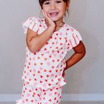 Short Doll Infantil Manga curta Coração de Mãe - Thanandra Torres