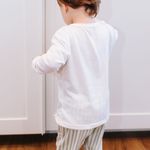 Pijama Masculino Infantil Manga longa e Calça Afeto - Aline Mareto
