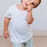 Pijama Masculino Infantil Manga curta Afeto - Aline Mareto