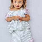 Short Doll Infantil Manga curta Afeto - Aline Mareto