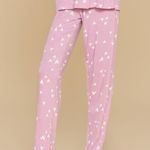Pijama Feminino Longo com Botões Romantic
