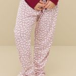 Pijama Feminino Infantojuvenil Manga longa e Calça Suspiro de Amor