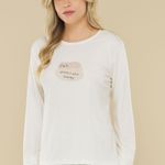 Pijama Feminino Manga longa e Calça Doce Aconchego