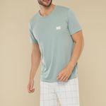 Pijama Masculino Manga curta Good Morning