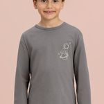 Pijama Masculino Infantil Manga longa e Calça Polar