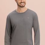 Pijama Masculino Manga longa e Calça Polar