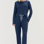 Pijama Feminino Manga longa e Calça Love Inside