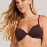Sutiã Push Up com Bojo e Aro em Microfibra Comfort