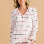 Pijama Feminino Longo com Botões Colorê