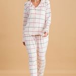 Pijama Feminino Longo com Botões Colorê