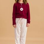 Pijama Feminino Infantil Manga longa e Calça Coffee is Life
