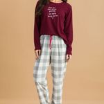 Pijama Feminino Manga longa e Calça Yourself
