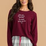 Pijama Feminino Manga longa e Calça Yourself