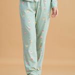 Pijama Feminino Longo com Botões Sonho de Camomila