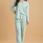 Pijama Feminino Longo com Botões Sonho de Camomila