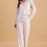 Pijama Feminino Longo com Botões Sonho Rosé