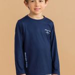 Pijama Masculino Infantil Manga longa e Calça Sonho Azul