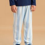 Pijama Masculino Infantil Manga longa e Calça Sonho Azul