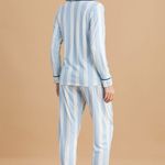 Pijama Feminino Longo com Botões Sonho Azul
