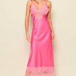 Camisola Longa em Cetim e Renda Fabiana - Miss Victtoria