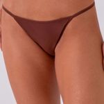 Calcinha String em Microfibra e Fio Dental Duplo Paula