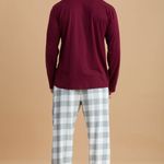 Pijama Masculino Manga longa e Calça Yourself