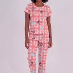 Pijama Feminino Manga curta e Calça Flávia