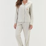Pijama Feminino Longo com Botões On for Dreams
