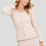 Pijama Feminino Canelado Longo com Botões Meu Mimo
