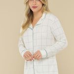 Pijama Feminino Longo com Botões Good Morning