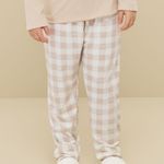 Pijama Feminino Infantojuvenil Manga longa e Calça Doce Aconchego