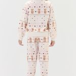 Pijama Feminino Infantil Moletinho Longo Viver