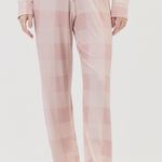 Pijama Feminino Manga longa e Calça Rosé Classic