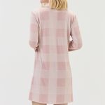 Camisola Curta Manga longa com Botões Rosé Classic