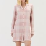 Camisola Curta Manga longa com Botões Rosé Classic