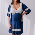 Conjunto Curto Amamentação Bicolor Aurora 