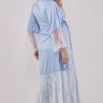 Robe Longo em Cetim de Seda Morgana