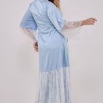 Robe Longo em Cetim de Seda Morgana