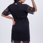 Robe Curto Isadora Preto - Laura Duncan
